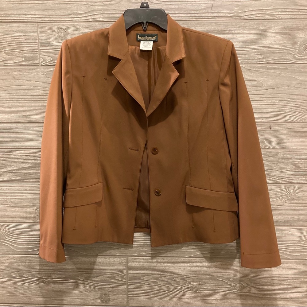 Vintage Caramel Blazer | 10 / 12